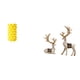 thumbnail image 1 of Jarrón De Flores De Porcelana Y Estatua De Reno Para Decorar La Mesa, El Escritorio De La Sala De Estar, Con Contenedor De Plantas Y Figuras De Ciervos Para La Oficina., 1 of 8