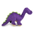 thumbnail image 5 of goDog® Dinos™ Bruto with Chew Guard Technology™ Durable Plush Squeaker Dog Toy, Small, Purple, 5 of 9
