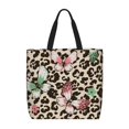 thumbnail image 1 of Fotbe Leopard Dots Bolsa Tote con Estampado para Mujer, Bolsos con Cremallera, Bolsa de Hombro Casual de Gran Capacidad con Bolsillos Internos, 1 of 7