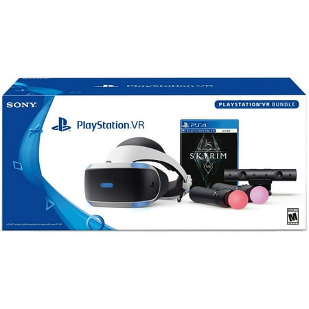 Restored Sony 3002425 The Elder Scrolls V: Skyrim PlayStation VR Bundle (Refurbished)