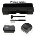 thumbnail image 4 of NovaSpark Vinyl Record Cleaning Brush Kit: 3-Piece Dust Remover Set for Turntables, 4 of 9