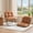 Brown, variant on Floor Chair for Adults, Adjustable Folding Meditation Chair with  Support, Cozy Lazy Floor Sofa Chair for Reading Gaming Relaxing, Japandi Lounge Seat for Bedroom Dorm Living Room,Green