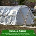 thumbnail image 2 of Farm Plastic Supply - String Reinforced 6 Mil White Plastic Sheeting - Overwintering Film, 6 Mil White Plastic Film, Greenhouse Plastic, Overwintering Plastic, Durable Plastic Sheeting (20' x 100'), 2 of 5