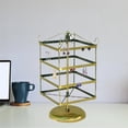 thumbnail image 3 of Revolving Antique Gold Earring Jewelry displays | Accessory Storage and holder, 3 of 3