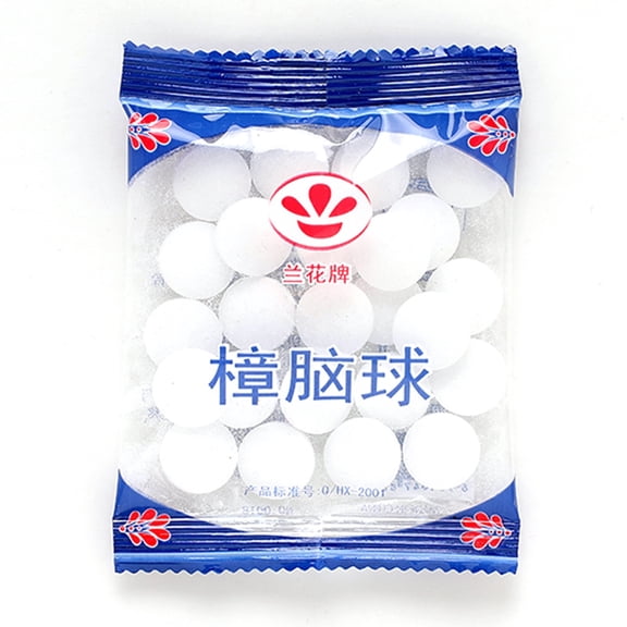 Bolas de Naftaleno ANGGREK a Prueba de Moho Blancas 8 x 11cm