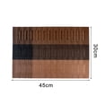 thumbnail image 5 of Pebbuoy PVC Woven Placemats Waterproof Heat Resistant Dining Tableware Bowl Pads Coasters for Home Bar Kitchen Decor, 5 of 9