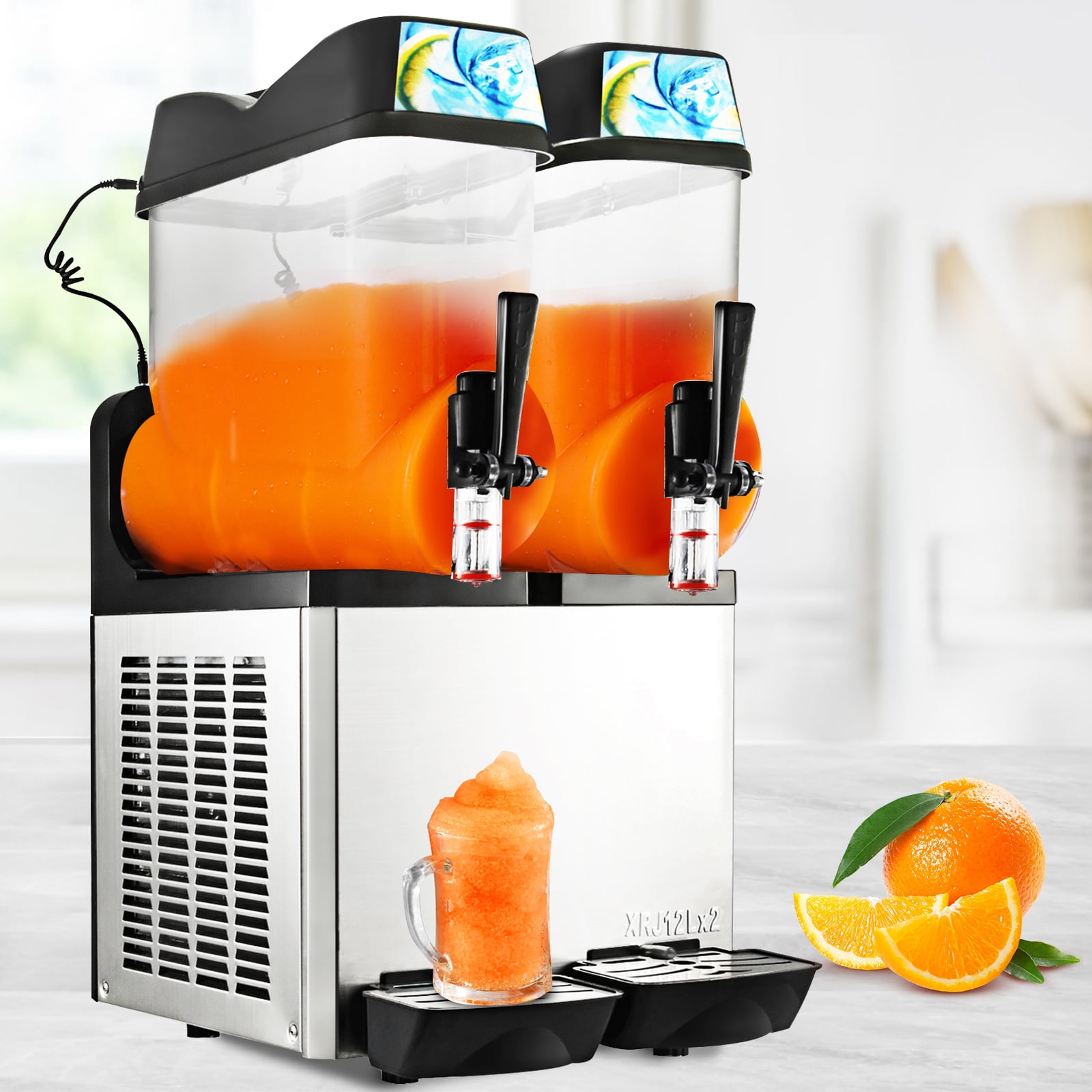 Buy Vevor 110v Commercial Slushy Machine 24l Margarita Frozen Drink