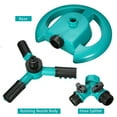 thumbnail image 3 of Lawn Sprinkler, Water Sprinklers for Garden, Lawn, Yard, Flower Grass Plant Park, Automatic 360 Degree Rotating Sprinkler Irrigation System, Adjustable Spray Angle and Distance, 3 of 9