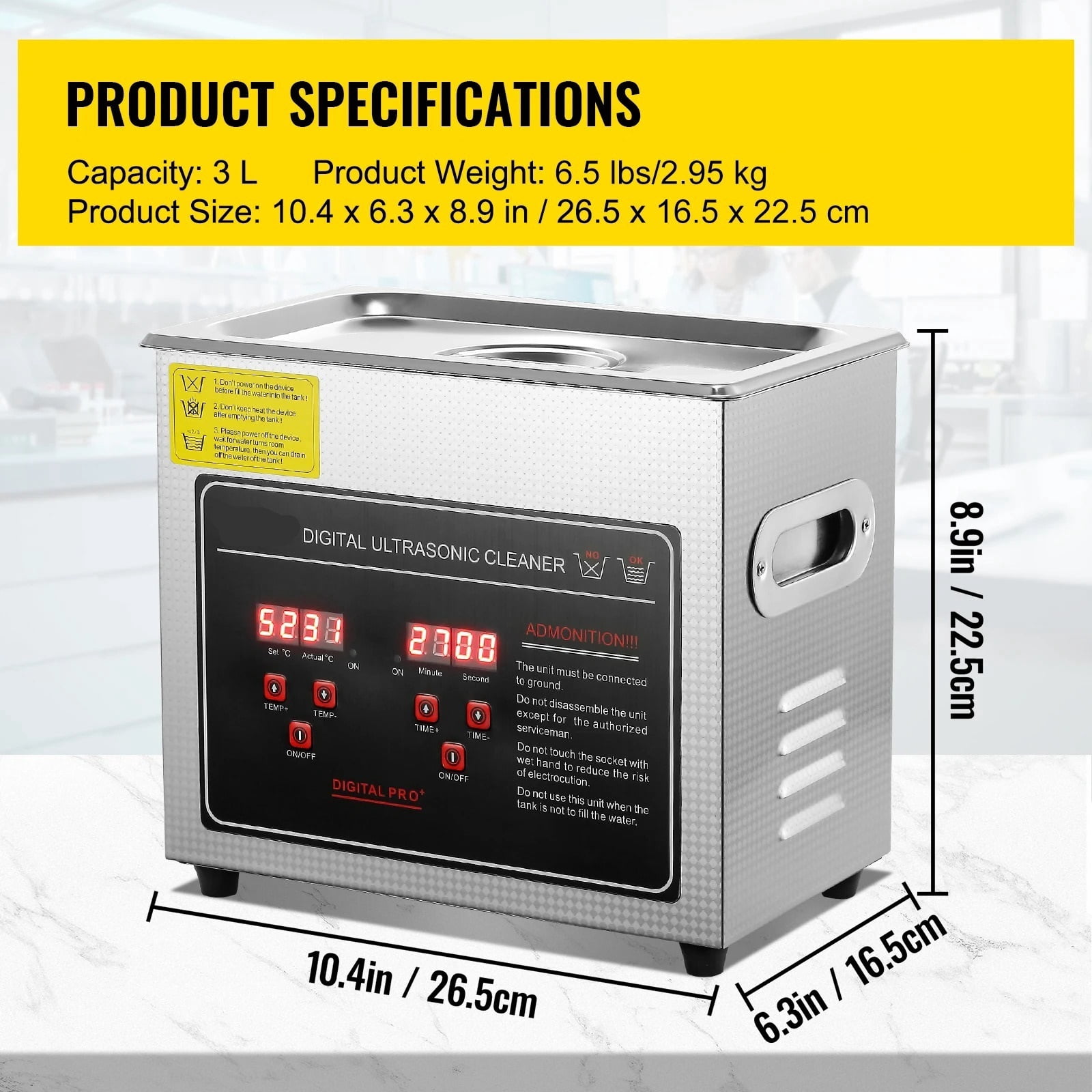 2L 3L 6L 10L 22L 30L Ultrasonic Cleaner Stainless Steel Portable Heated Cleaning Washing Machine Ultrasound Home Appliance