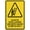 Warning Sign 4, variant on Always Face Ladder Vintage Sign - 8"x12" Metal Warning Sign, Use Both Hands Climb Slowly, Home Farm Bar Coffee Shop Decor