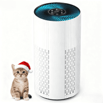 HEPA Air Purifier for Home Large Room Up to 1500 Ft², With 20dB Sleep Mode, 360° Air Intake & Outlet, Air Purifiers for Bedroom Pets, Air Cleaner with 7 Color Light