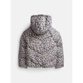 thumbnail image 2 of Wonder Nation Girls Heavyweight Puffer Jacket with Hood, Sizes 4-18, 2 of 3