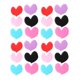 thumbnail image 1 of 24pcs Portapelos de peluquero Suministros de peluquería Flequillo de corazón Horquillas fijas sin rastro Pegatinas para el cabello, 1 of 7