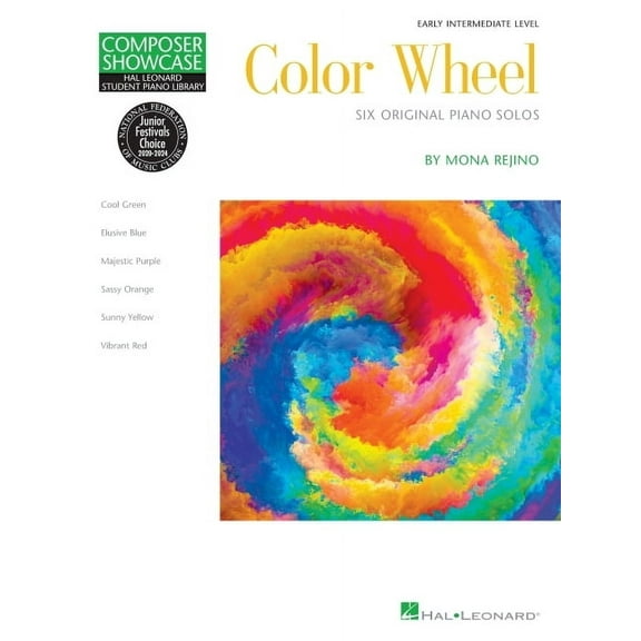 Color Wheel: Nfmc 2020-2024 Selection Hal Leonard Student Piano Library Composer Showcase Early Intermediate, (Paperback)