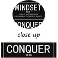 thumbnail image 5 of Inspirational Canvas Painting Mindset Noun Conquer Verb Passion Noun Wall Art Motivational Poster Prints Artwork Wall Pictures for Living Room Home Office Decor Framed Ready to Hang 12X18, 5 of 6
