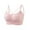 Pink, variant on cfhntfmh Sports Bras for Women Ribbed Racerback Seamless Bra Top Wireless Scoop Neck Adjustable Strap Workout Bralette