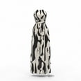 thumbnail image 7 of GUACER Maxi Dress for Women Halter Neck Abstract Print Sleeveless Backless Sundress Boho Flowy High Waist Resort Wear Beach Vacation Outfit, 7 of 7