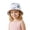 1-White1273, variant on Oiyii Toddler Boys Printed Bucket Hats All‑Over‑Dinosaur‑Print Outdoor Sun Hats, White