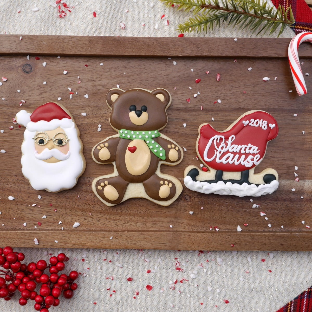 Christmas Teddy Bear - Cutter – The Sweet Designs Shoppe