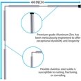 thumbnail image 4 of GFDYREE 44" Aluminum Zinc Anode Rod, Get Rid of Rotten Egg Smelling Flexible Water Heater Anode Rod for GE, Rheem, Reliance,Kenmore Water Heater Including 1-1/16" Hex Socket Tool and Teflon, 4 of 7