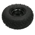 thumbnail image 1 of Neumático ATV, Todos Los Neumáticos De Terreno 14x5.00-6 Tracción 3 Hoyos De Goma Con Borde De aleación De Aluminio Negro Para Go Kart, 1 of 7