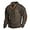 B-ag, variant on Mens Corduroy Shirt Lapel Collar Button Up Pullover Mock Neck Long Sleeve Sweaters Polo Sweatshirts with Elbow Patches