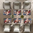 thumbnail image 2 of CYYI-featured Heat-Resistant Placemats Washable Cute Christmas Character Entryway Door Mats, 6PCS 17.7x13 Inches Non-Slip Cartoon Christmas Trees Comic Style Entrance Mat, for Table Deco, 2 of 5