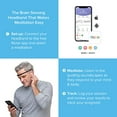 thumbnail image 2 of MUSE 2: The Brain Sensing Headband - Meditation Tracker Multi Sensor Headset Device - Responsive Sound Feedback for Brain Wave, Heart, Body & Breath Activity,Black/Grey, 2 of 5
