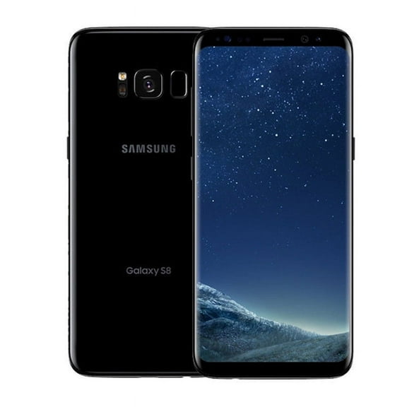 Restored SAMSUNG Galaxy S8 Plus 64GB Verizon GSM Unlocked G955U Smartphone - Black (Refurbished)