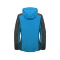 thumbnail image 6 of Little Donkey Andy Women's 3 in 1 Winter Ski Jacket Warm Fleece Liner Jacket Waterproof Windproof Snow Coat & Detachable Hood Blue/Grey XXL, 6 of 7