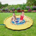 thumbnail image 3 of Splash Pad,Splash Play Mat 67'' Inflatable Sprinkler Pad Wading Pool Outdoor Summer Party Water Toys for Kids Children, 3 of 7
