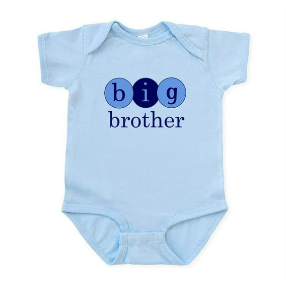 CafePress - Big Brother (Circles) Infant Bodysuit - Baby Light Bodysuit, Size Newborn - 24 Months