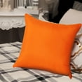 thumbnail image 4 of Ongmies Pillow Cases Clearance Pillow Covers18X18 Set Of 4 Decorations Indoor Throw Pillows for Home Couch Sofa Bed Room Decor Orange, 4 of 6