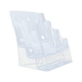 thumbnail image 1 of Colaxi Support de Brochure en Acrylique Présentoir de Brochure Cadeaux Papier Document Littérature Support Porte-Magazines pour Dépliants Réception A5 3 Niveaux, 1 of 8