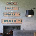thumbnail image 2 of MALT Vintage Plastic Street Sign shop store ice cream milkshake | Indoor/Outdoor |  36" Wide, 2 of 4