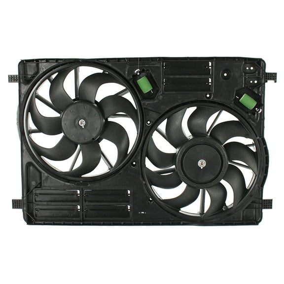 Agility Auto Parts 6010312 Dual Radiator and Condenser Fan Assembly for Ford, Lincoln Specific Models