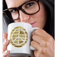 thumbnail image 2 of 3drose, You Are My Sunshine Peace Sign Inspirational Art, 11oz Mug, 2 of 6