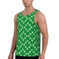 thumbnail image 2 of Yiaed St Patrick's Day Print Mens Compression Shirt Slimming Body Shaper Vest Workout Tank Tops Abs Abdomen Undershirts-4X-Large, 2 of 7