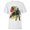 White, variant on Star Wars Ahsoka Tano Fearless Female Warrior - Short Sleeve T-Shirt for Kids - Customized-White