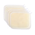 thumbnail image 1 of Miangastore Shower Cloths Beige 6Pcs 10.2X9.1X0.2In, 1 of 8