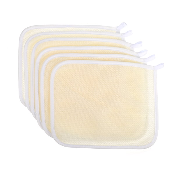 6 unids Paños de ducha PPE Exfoliating Scrub Toallas de ducha Cara Lavado de toallas