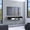 Light Gray, variant on 59" Floating Tv Console In White With Two Open Shelf Units & Cable Management Innovation, Fits 65" Tvs, Modern For Living, Bedroom, Entertainment Emphasis Shelf, - Shelves Router,