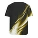 thumbnail image 3 of Mens Casual Pantalones Cortos Impresos Cuello Redondo Suéter Deportes Tee, Fitness Y Casual Hombres Camisetas, 3 of 5