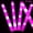 Pink, variant on LED Glow Sticks Glow Foam Stick Cheer Tube Dark Light Birthday Wedding Party