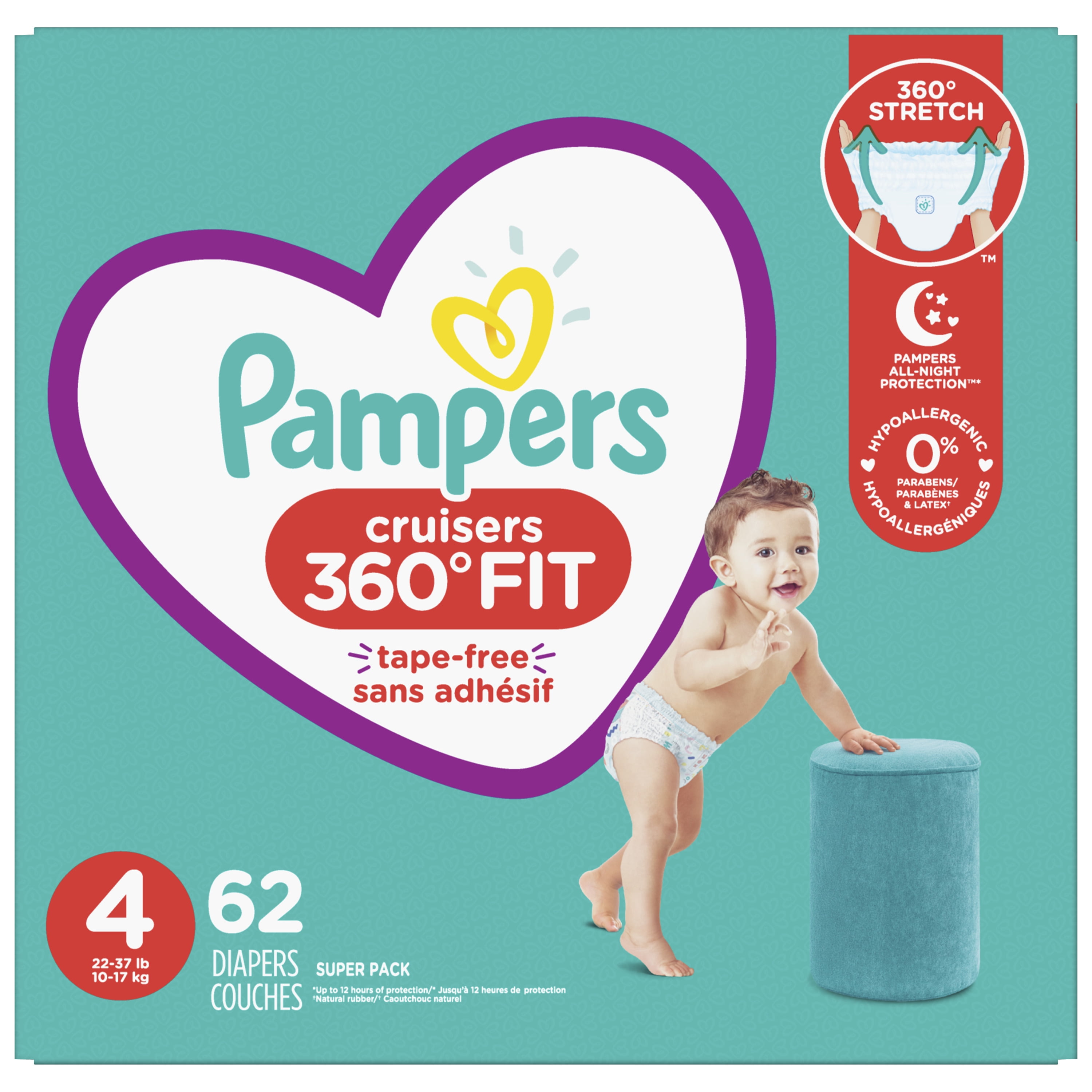 Pampers Baby-Dry Pants Diapers Size 4, 9-14kg 66pcs Online at Best