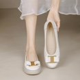 thumbnail image 2 of Women's Soft Sole Slip-On Ballet Flats, Comfortable Casual Walking Shoes, 2 of 9