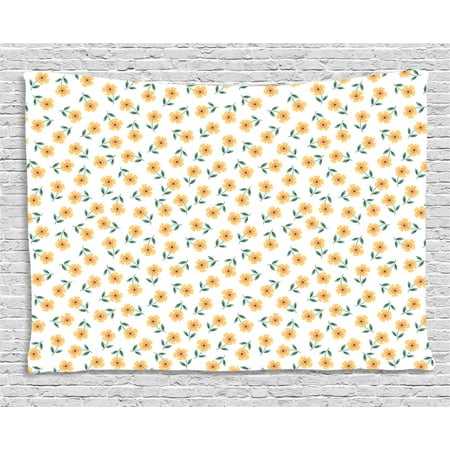 Garden Tapestry Floral Field Amaryllis Daffodil Blossom Romantic