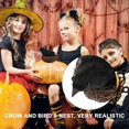 thumbnail image 2 of 2 PC Decoracion Para Carros De Mujer Interior Black Crows Halloween Crow Decoy Simulated Crow Prop, 2 of 3