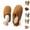 Brown, variant on Cloud Like Slippers with Plush Knit Details and Lightweight Sole, Comfortable Indoor Footwear and Cozy House Shoes for Women Men in Fall 6 Pink