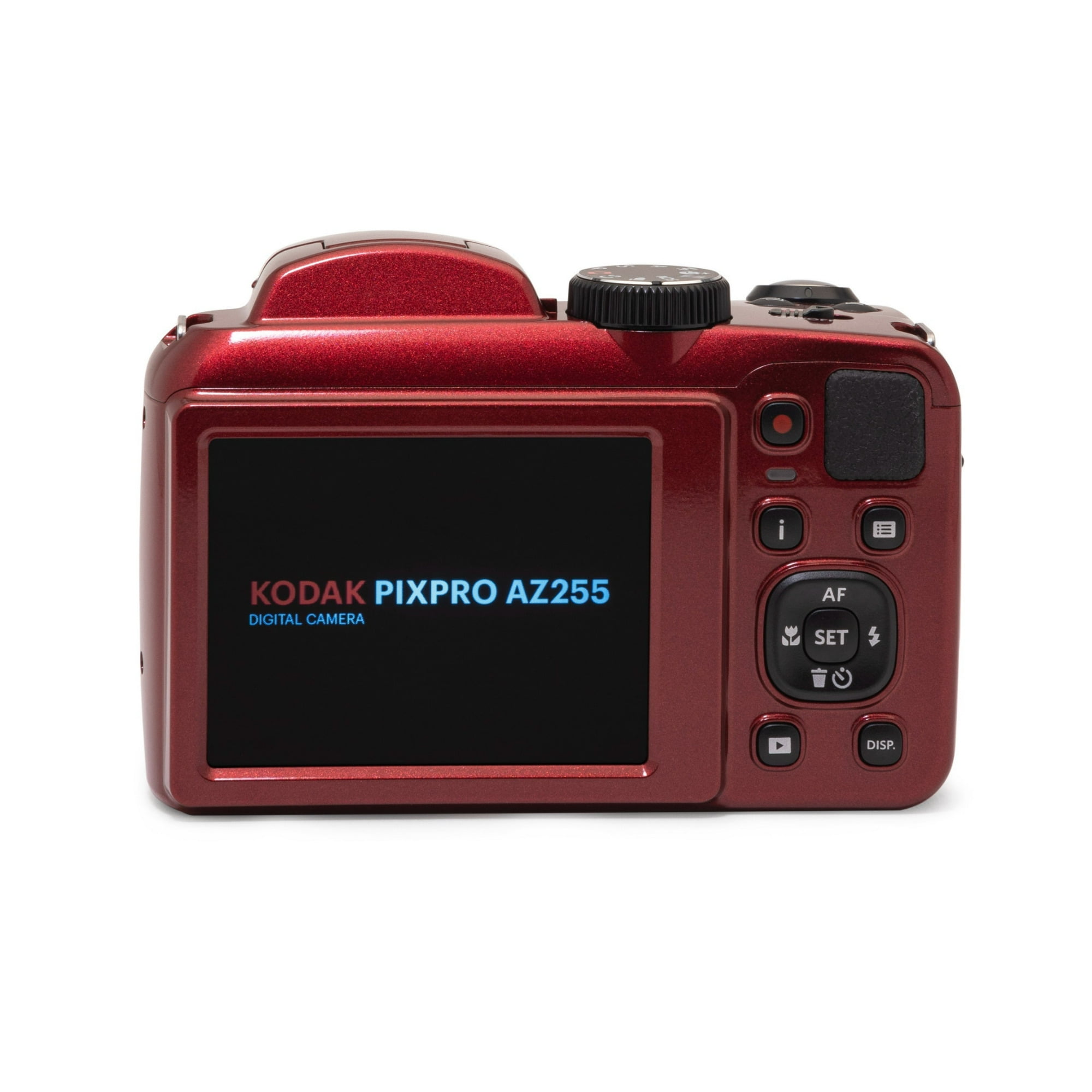Kodak PIXPRO AZ252 Astro Zoom 16MP Digital Camera (Red) w/ 16GB SD Card Bundle